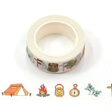 Camping Washi Tape